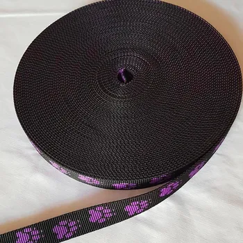 Popruh tlapky fialové 2,5cm šíře Český výrobce