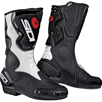 Moto obuv SIDI boty Fusion BLACK/WHITE - 45