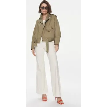 Dámská bunda Silvian Heach Bunda pro přechodné období GPP24440GB Béžová Relaxed Fit 40