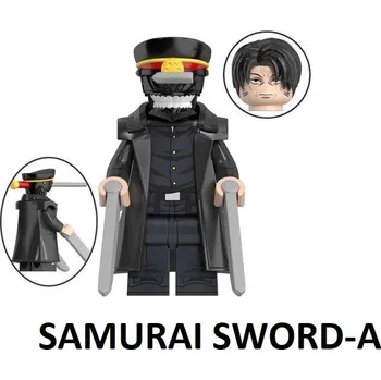 Seriál Anime Chainsaw Man Blocks Bricks figurka Samurai Sword-A