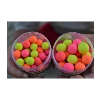 Mikbaits Plovoucí fluo boilie Neutral mix 14mm 250ml - mix barev