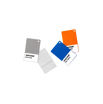 PANTONE Plastic Standard Chip - (plastový vzorek PANTONE PMS nebo FHI - PMS/PQ