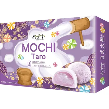 Bonboniéra Japonské koláčky Mochi Bamboo House Taro 210g