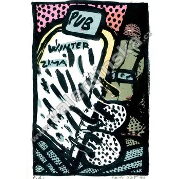 Umění Winter - Zima Petr Poš