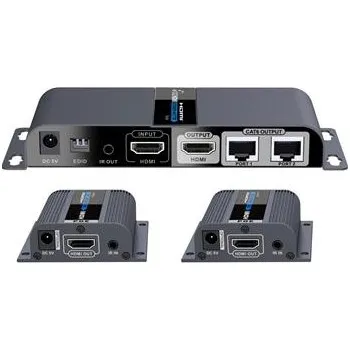 Počítač PremiumCord HDMI 1-2 splitter+extender po CAT6/6a/7, FULL HD, 3D