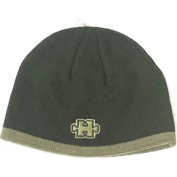 Čepice horsefeathers Pánský kulich puzzle beanie green