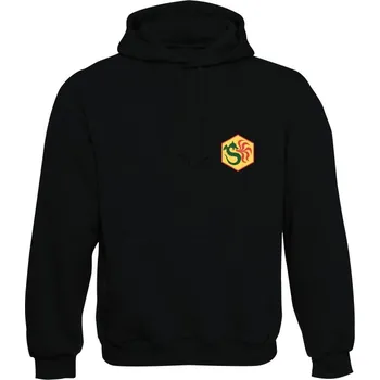 Pánská mikina Mikina s kapucí 312th Radiation, Chemical and Biological Defence Battalion Simple - černá