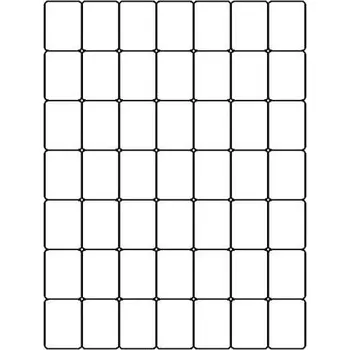 Samolepící etiketa Etikety PRINT 29x38,5 mm bílé (balení 100xA4)