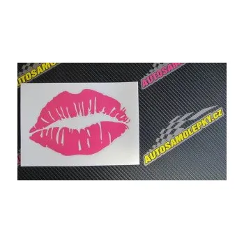 Samolepící dekorace Pusa 002 pravá otisk rtů (09 - bílá) SAMOLEPKA NA AUTO, NÁLEPKA, FÓLIE, POLEP, TUNING, VLASTNÍ TEXT, TISK, AUTOSAMOLEPKY.cz, POLEPY, OBRÁZEK, LOGO, 3D STICKERS