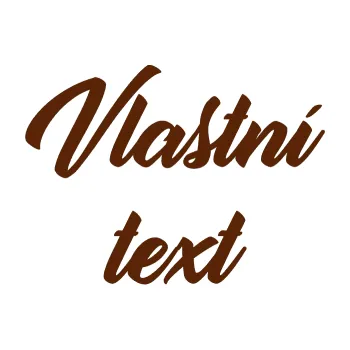 Polep vozidla Vlastní text - Orange Personal (15 - hnědá) SAMOLEPKA NA AUTO, NÁLEPKA, FÓLIE, POLEP, TUNING, VLASTNÍ TEXT, TISK, AUTOSAMOLEPKY.cz, POLEPY, OBRÁZEK, LOGO, 3D STICKERS