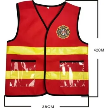 Karnevalová maska Kostým Hasiče s příslušenstvím Vest one size