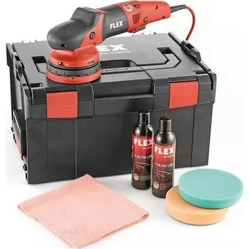 Elektrické nířadí Excentrická leštička s permanentním pohybem FLEX XCE 10-8 125 P-Set 230/CEE