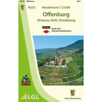 Wanderkarte 1:25 000 Offenburg (DE)