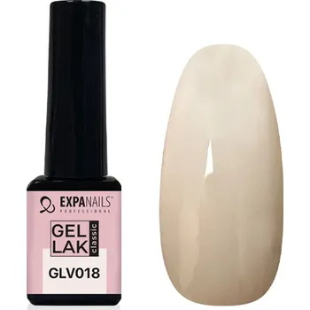 Lak na nehty UV/LED Gel lak - GLV018 transparent 5 ml