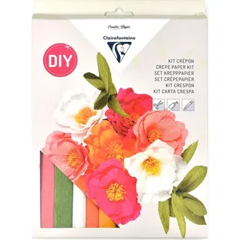kreativní sada Kreativní sada kytice z krepového papíru