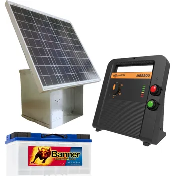 Ohradník Solární sestava pro ohradník se zdrojem impulzů MBS800