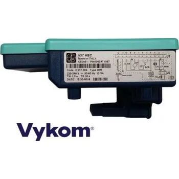 Příslušenství ke kotli Řídící a zapalovací automatika SIT 537 ABC - DMT, Tw 1,5 s Ts 10 s