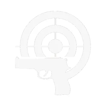 Polep vozidla SAMOLEPKA Terč zbraň pravá (09 - bílá) NA AUTO, NÁLEPKA, FÓLIE, POLEP, TUNING, VLASTNÍ TEXT, TISK, AUTOSAMOLEPKY.cz, POLEPY, OBRÁZEK, LOGO, SAMOLEPKY