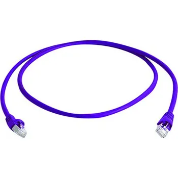 Síťový kabel TELEGARTNER S/FTP patchkabel kat. 6a, LSOH, 10m, fialový (100009014) - 21.15.3540