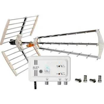 Televizní anténa Alcad Angular TRI26 + AI271