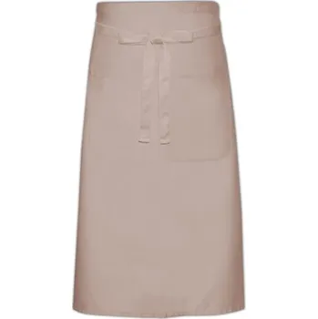 Pracovní zástěra Link Kitchen Wear Kuchařská zástěra s kapsou X970T Sand 100 x 70 cm