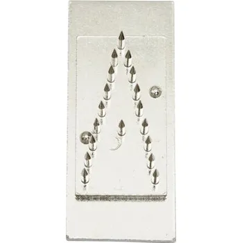 Tetovací písmeno 40 mm s přídavnou platformou, špice varianta C