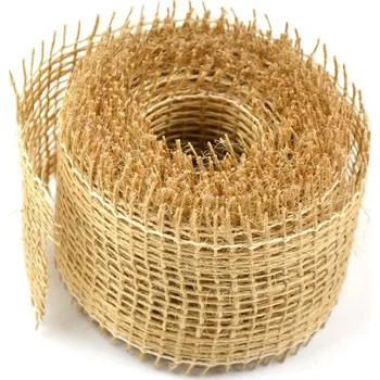 Stuha Jutová stuha přírodní, 4 cm x 3 m