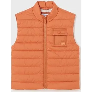 Kojenecká bunda prošívaná vesta pro nejmenší Mayoral 1386-41 oranžová velikost 80