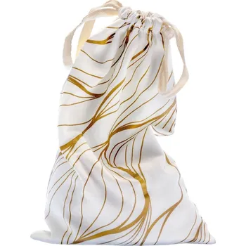 Čisticí prostředek na erotické pomůcky Blush The Collection Embrace Toy Bag, bavlněný vak na erotické pomůcky 31,1 x 19,1 cm