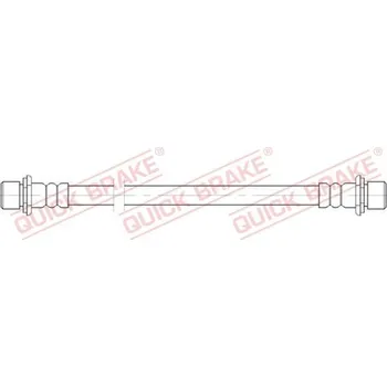Brzdový systém Brzdová hadice Quick Brake 25.082