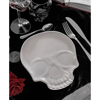 Talíř talíř KILLSTAR - Cranium Skull - Black