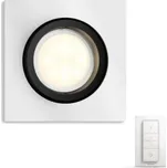 Philips HUE WA Milliskin podhledové LED svítidlo 1xGU10 5,5W 250lm 2200-6500K hranaté IP20, hliníkové