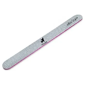 Umělé nehty Pilník Zebra rovný 180/240 25ks