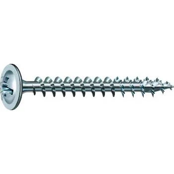 Vrut SCH ‌SPAX vrut na zadní stěnu čočková hlava s límcem, plný závit PZ Wirox stříbrný Varianta: SPAX vrut na skříňová záda, plný závit 4.0x 25 PZ2, Wirox stříbrná