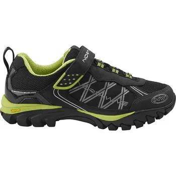 Pánské cyklistické tretry Cyklistické tretry NW Mission černá-zelená Velikost: 36