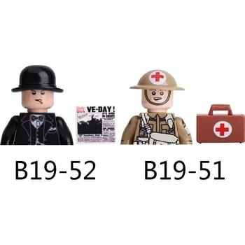 Stavebnice LEGO Doplňky pro vojenskou stavebnici | Styl Lego - B19-51 B19-52