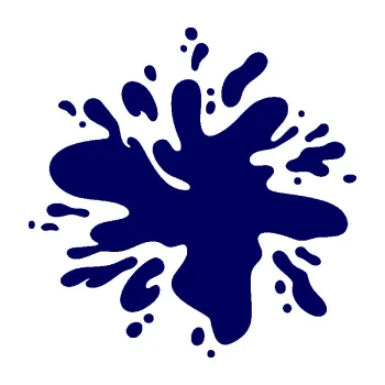 Samolepící dekorace SAMOLEPKA Kaňka 005 levá hodně kapek (23 - tmavě modrá) NA AUTO, NÁLEPKA, FÓLIE, POLEP, TUNING, VLASTNÍ TEXT, TISK, AUTOSAMOLEPKY.cz, POLEPY, OBRÁZEK, LOGO, SAMOLEPKY