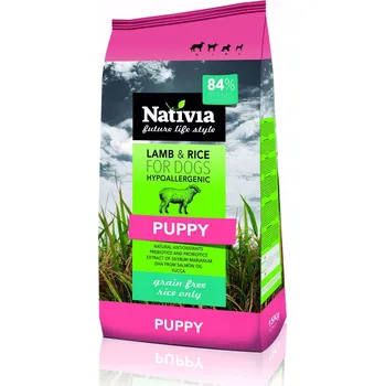 Krmivo pro psa Nativia Puppy Lamb&Rice 3kg