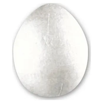 Velikonoční dekorace Vatové vejce, 3,9 x 3,3 cm, sada 10 ks