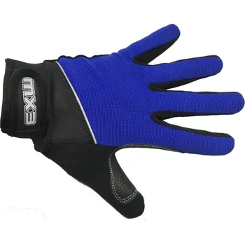 Cyklistické rukavice Cyklistické rukavice FREERACE G600 modrá Velikost: M