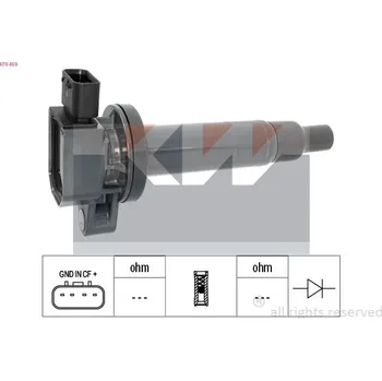 Zapalovací cívka Zapalovací cívka KW 470 459