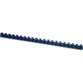 Vázací hřbet Plastový hřbet, 12 mm, modrý, na ks