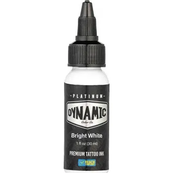 Tetovací barva Dynamic Platinum Bright White 30ml