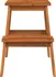 Stolička Stolička se 2 stupni z masivního akáciového dřeva 40 x 38 x 50 cm