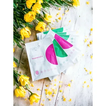 Pleťová maska nanoBeauty Sada nanovlákenných masek proti vráskám 6 ks