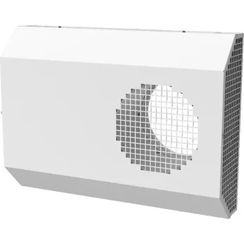 Větrací mřížka Fasádní mřížka kombinovaná plochá 160mm - RAL 9016