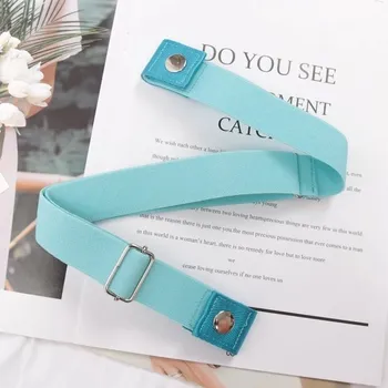 Opasek Elastický pásek bez přezky - Máta