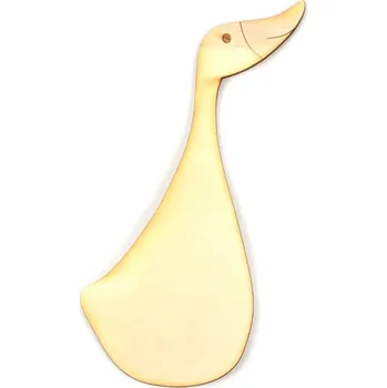 Dřevěná hračka Dřevěný výřez husa, 9,2 x 21,5 cm