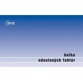 Tiskopis Kniha odoslaných faktúr A4, 32 listov, Slovensko