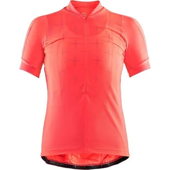 Cyklistické oblečení Dres na kolo CRAFT Belle Glow dámský růžová Velikost: S